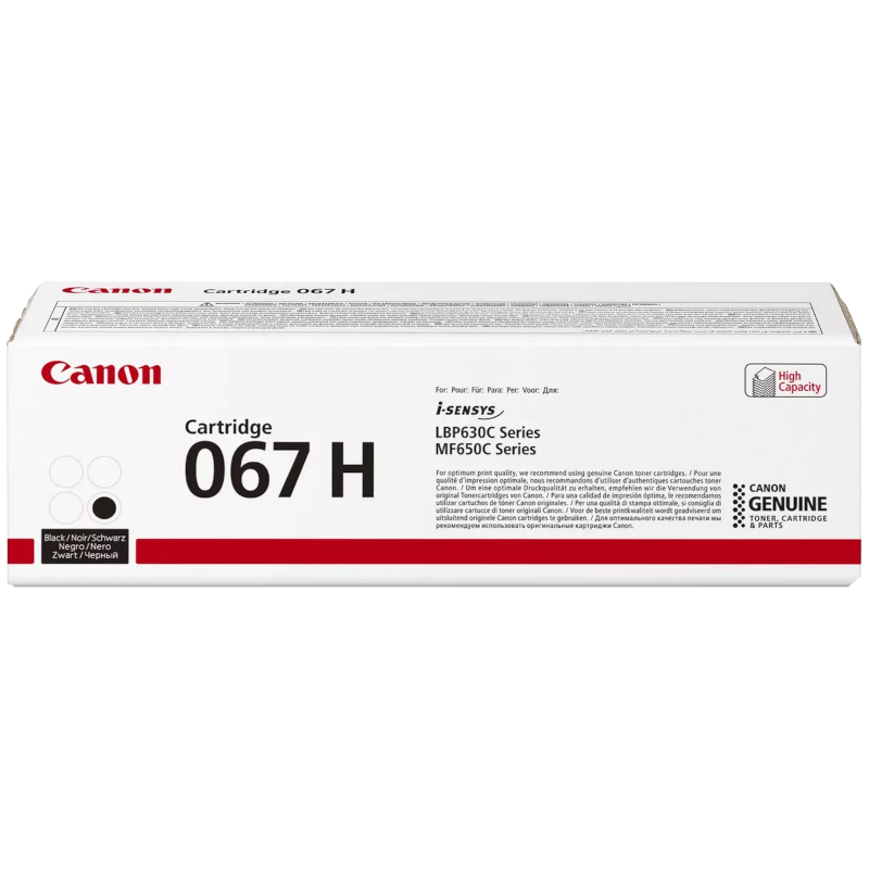 Картридж Canon 067H Black Toner Cartridge (5106C002)